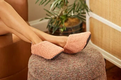 Feelgoodz Aurora Slipper Socks In Brown