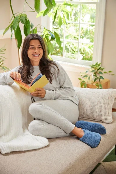 Feelgoodz Aurora Slipper Socks In Blue