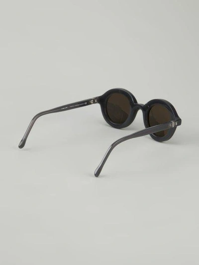 Shop Mykita 'emil' Sunglasses In Grey