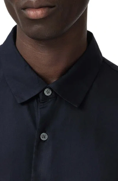 John Varvatos Ross Button-up Shirt In Blue