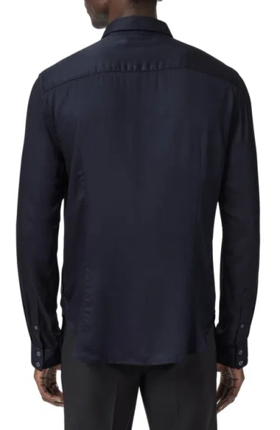 John Varvatos Ross Button-up Shirt In Blue