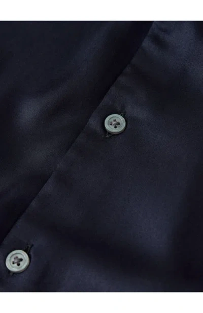 John Varvatos Ross Button-up Shirt In Blue