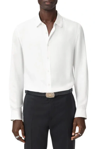 John Varvatos Ross Button-up Shirt In White