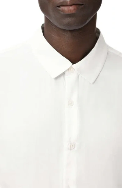 John Varvatos Ross Button-up Shirt In White