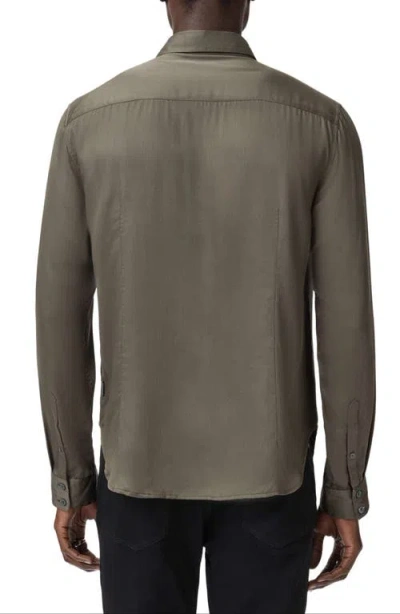 John Varvatos Ross Button-up Shirt In Green