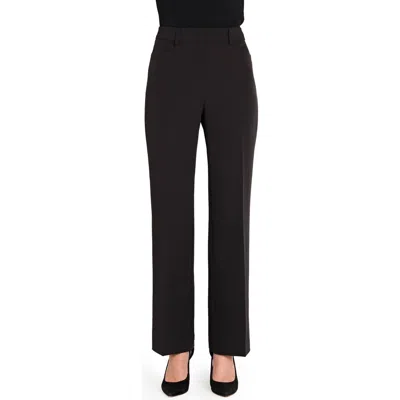 Tahari Asl Bird Eye Pants In Black