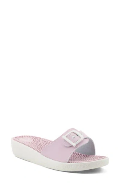 Flexus By Spring Step Sabala Slide Sandal In Pink