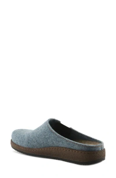Flexus By Spring Step Cozily Wool Clog In Blue