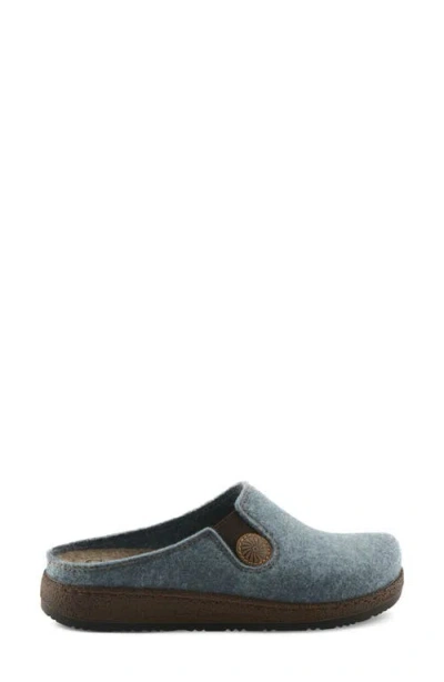 Flexus By Spring Step Cozily Wool Clog In Blue