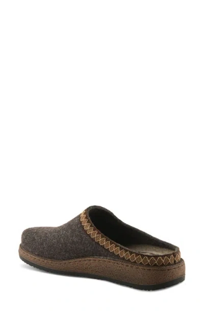 Flexus By Spring Step Snuggee Wool Clog In Brown