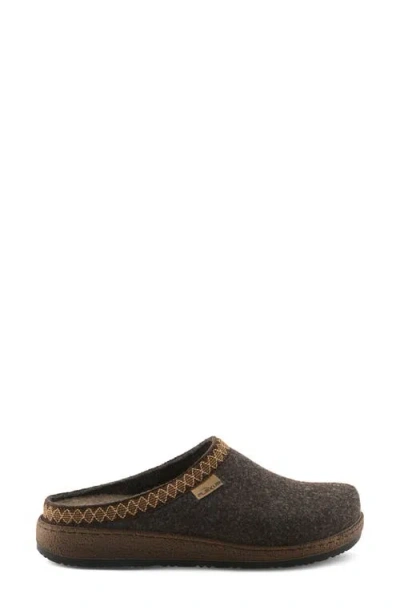Flexus By Spring Step Snuggee Wool Clog In Brown