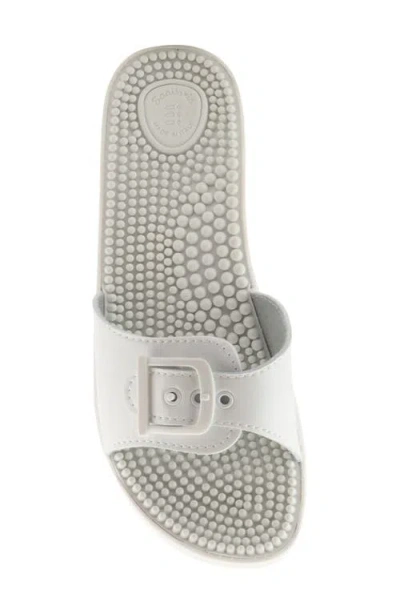 Flexus By Spring Step Sabala Slide Sandal In White