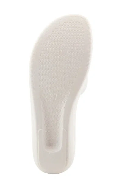 Flexus By Spring Step Sabala Slide Sandal In White