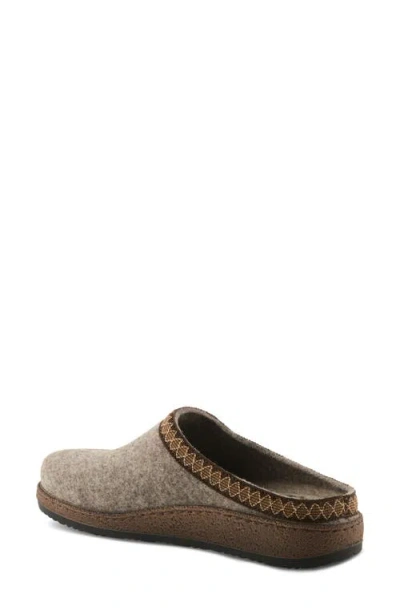 Flexus By Spring Step Snuggee Wool Clog In Gray