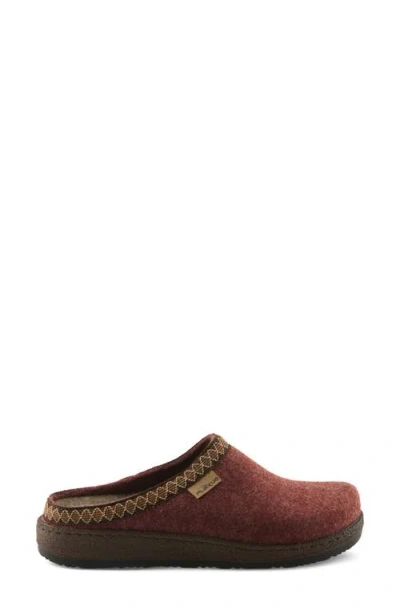 Flexus By Spring Step Snuggee Wool Clog In Brown
