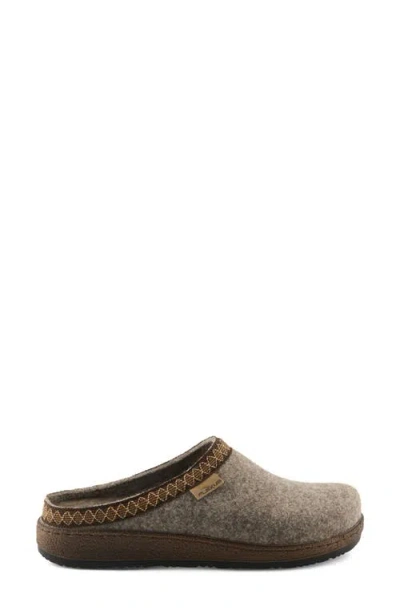 Flexus By Spring Step Snuggee Wool Clog In Gray