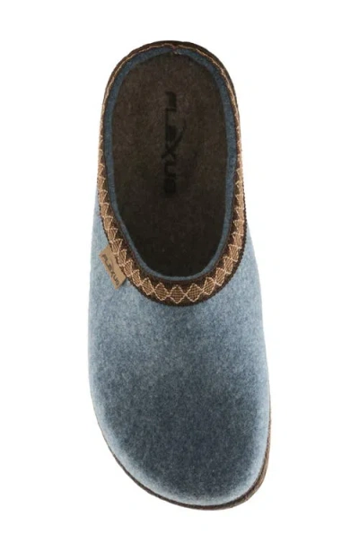 Flexus By Spring Step Snuggee Wool Clog In Blue