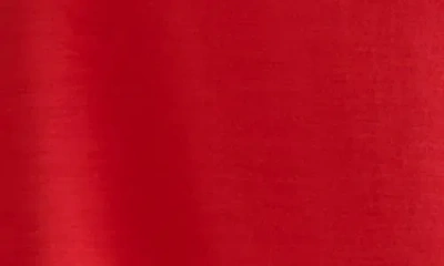 Fleur't Parisian Nights Lace Trim Chemise In Red