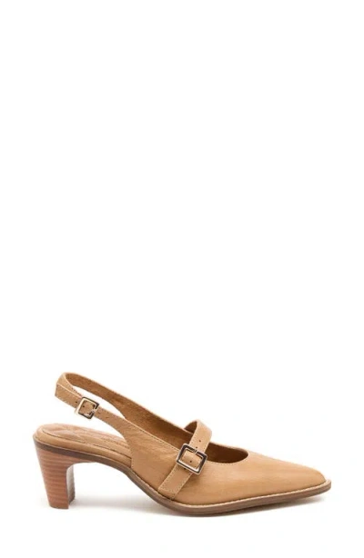 Kelsi Dagger Brooklyn Maeve Mary Jane Slingback Pump In Metallic