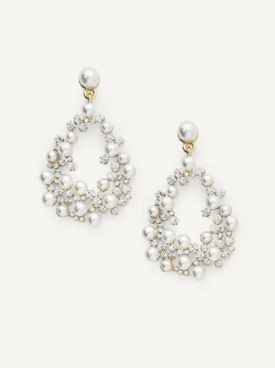 Olive & Piper Avery Earrings In White