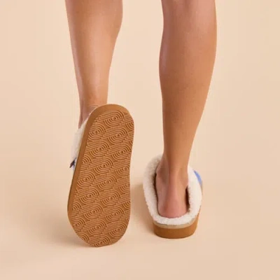 Feelgoodz Outdoor Mule Slipper In Blue