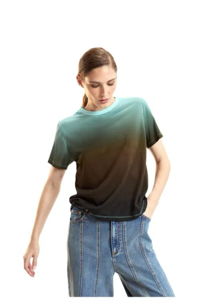 Cynthia Rowley Everyday Tee In Blue