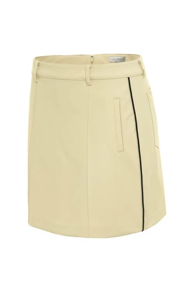Anatomie Laurel Stripe Performance Twill Skort With Side Stripe In Multi