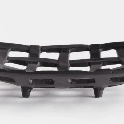 Napa Home & Garden Lopa Decorative Square Tray In Black