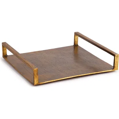 Napa Home & Garden Cabot Square Tray Large In Brown