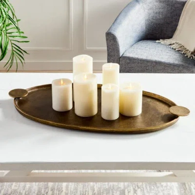 Napa Home & Garden Hahn Decorative Tray In Brown