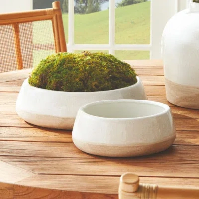 Napa Home & Garden Leona Decorative Bowls Set Of 2 In White