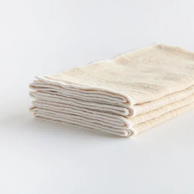 Napa Home & Garden Arch Napkins Set Of 4 In Brown