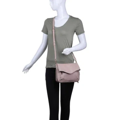 Moda Luxe Easy Foldover Crossbody In Brown