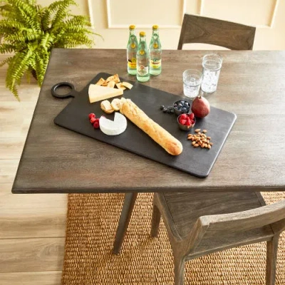 Napa Home & Garden Nox Serving Board Large In Black