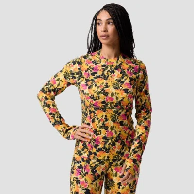 Backcountry Cedars Rws Merino Mid-wt Baselayer Crew Top In Multi