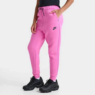 Nike Unisex  Sportswear Tech Fleece Girls' Jogger Pants In Pink
