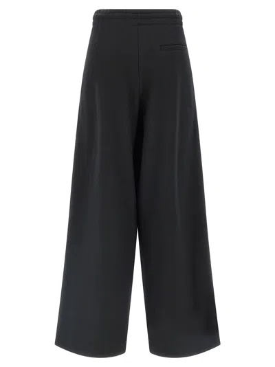 Dries Van Noten Pleated Drawstring Track Pants In Blue