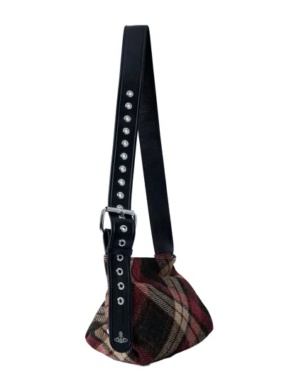 Vivienne Westwood Small Maxime Crossbody In Purple