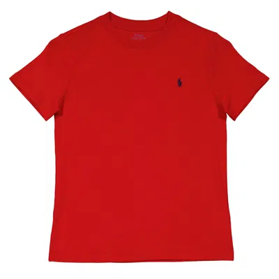 Polo Ralph Lauren Kids Cotton Jersey Signature Pony T-shirt In Red