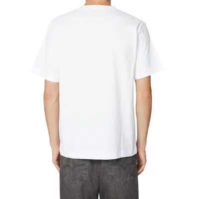 Etudes Studio Etudes Wonder Patch Short Sleeves Cotton T-shirt In White
