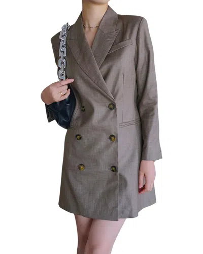 August 1987 Mini Dress In Gray