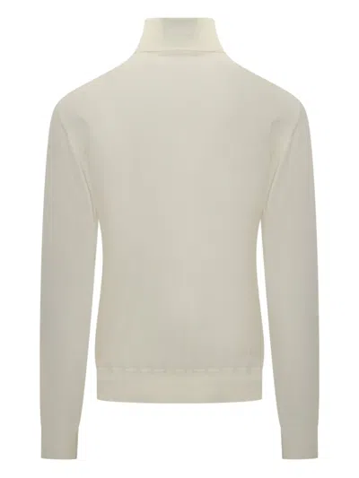 Filippo De Laurentiis Turtleneck Sweater In Neutral