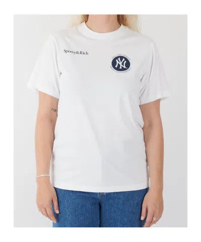 Sporty And Rich Sporty & Rich Sporty & Rich Major League Oversized T-shirt In White