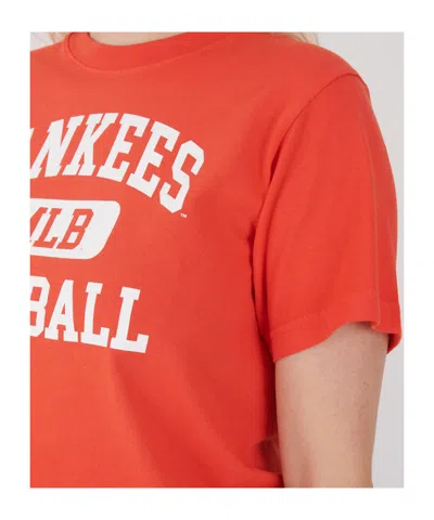 Sporty And Rich Short-sleeved T-shirt In Orange
