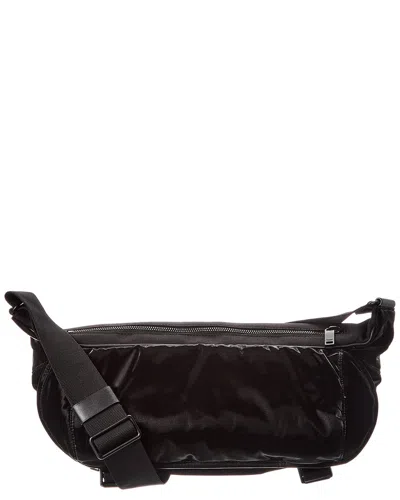 Saint Laurent Silktech Belt Bag In Black