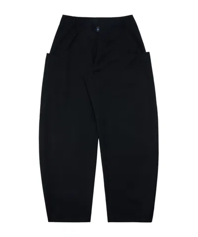 Ader Error Lantern Casual Pants In Black