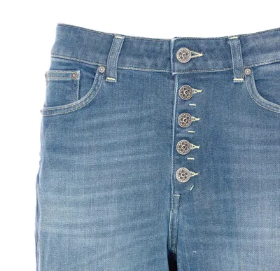 Dondup Koons Gioiello Jeans In Blue