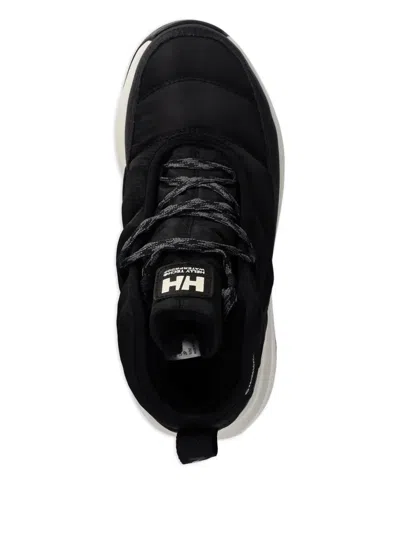 Helly Hansen Quilted Lace-up Ski Boots In Black