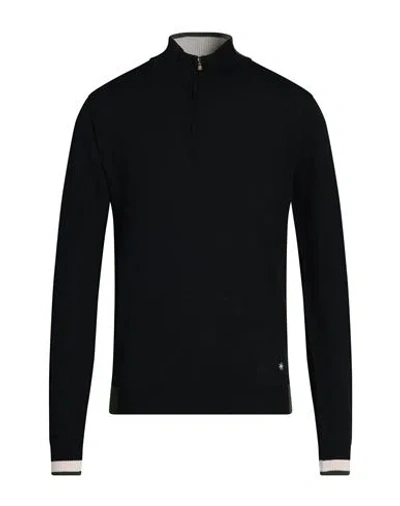 Manuel Ritz Man Sweater Black Size Xxl Virgin Wool, Acrylic In Black