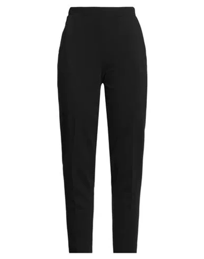 Le Tricot Perugia Woman Pants Black Size M Viscose, Polyamide, Elastane In Black